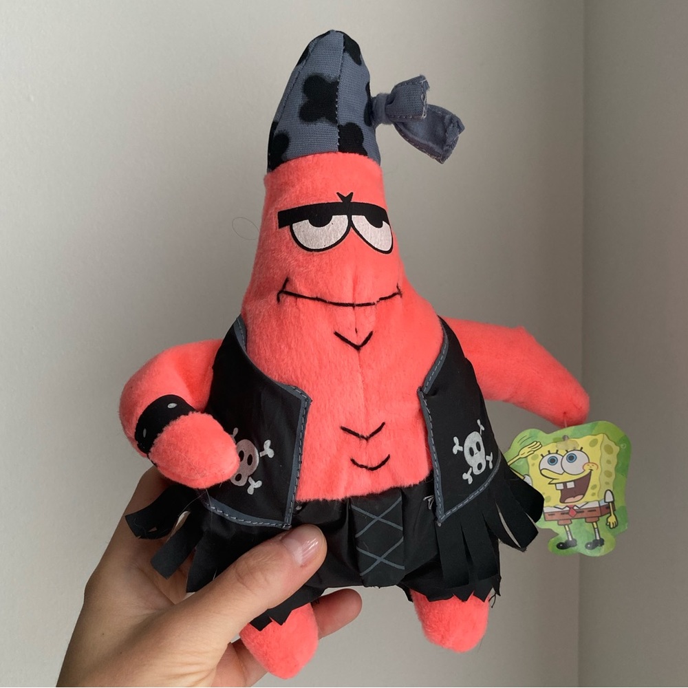 Spongebob badass patrick star pirate toy